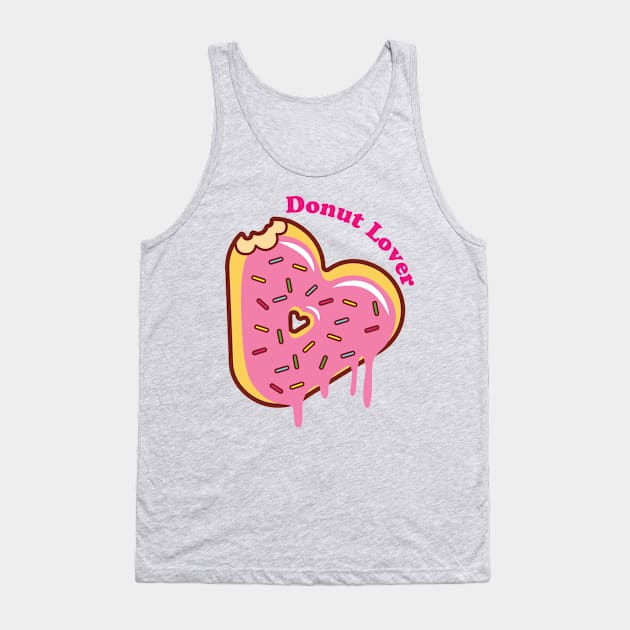 Donut Lover Tank Top by nerdyboy